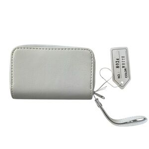 Mini Double Zipper Compact Wallet